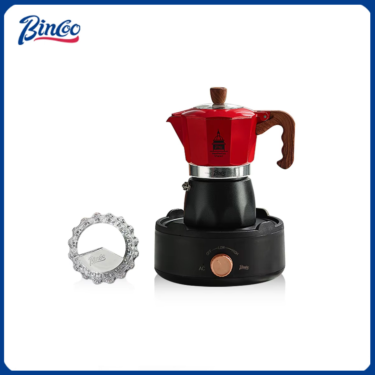 Moka Pot Stove - Mesin Kopi Moka Pot Espresso Bincoo