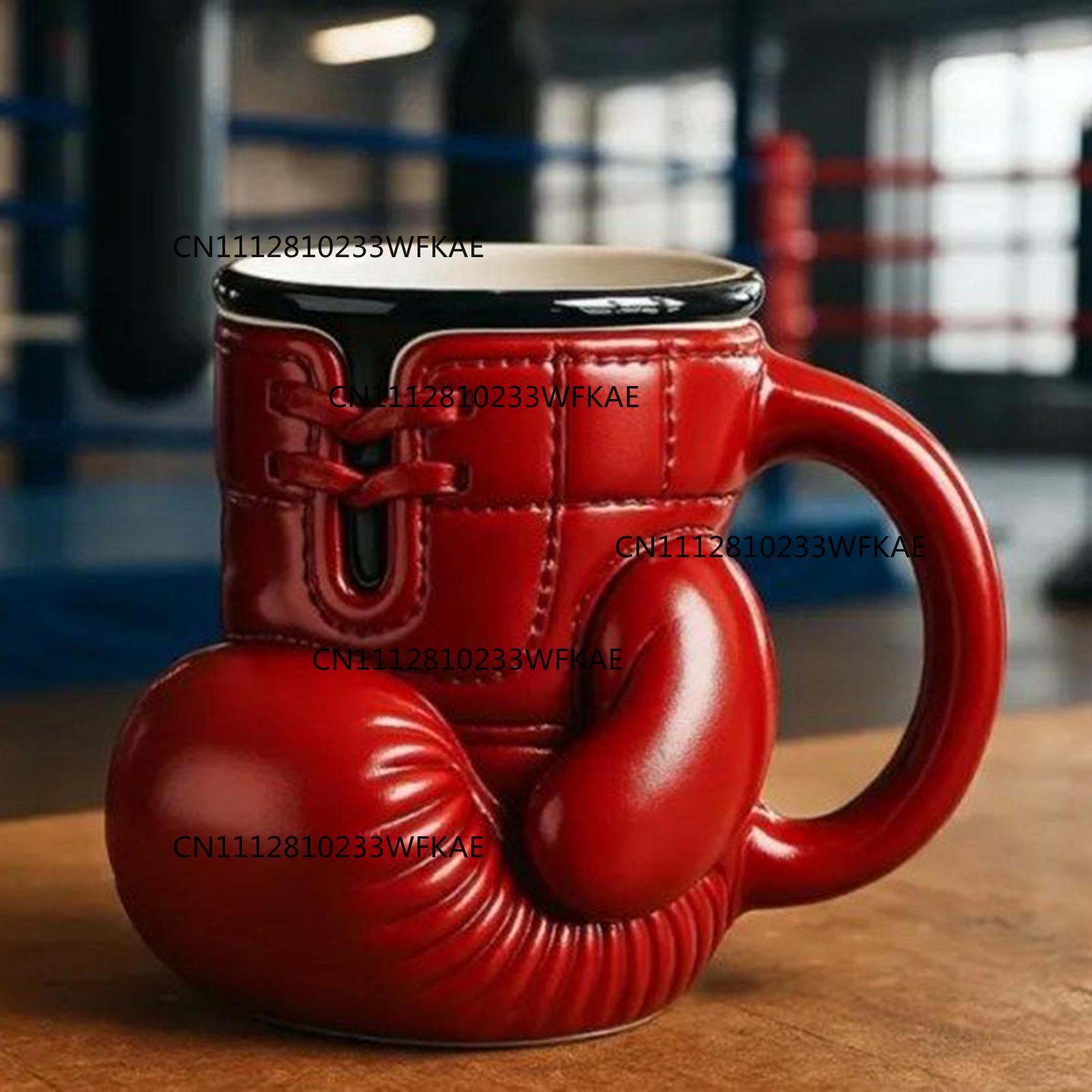 Coffee Tea Mugs - Gelas Minum Unik Bentuk Sarung Tinju