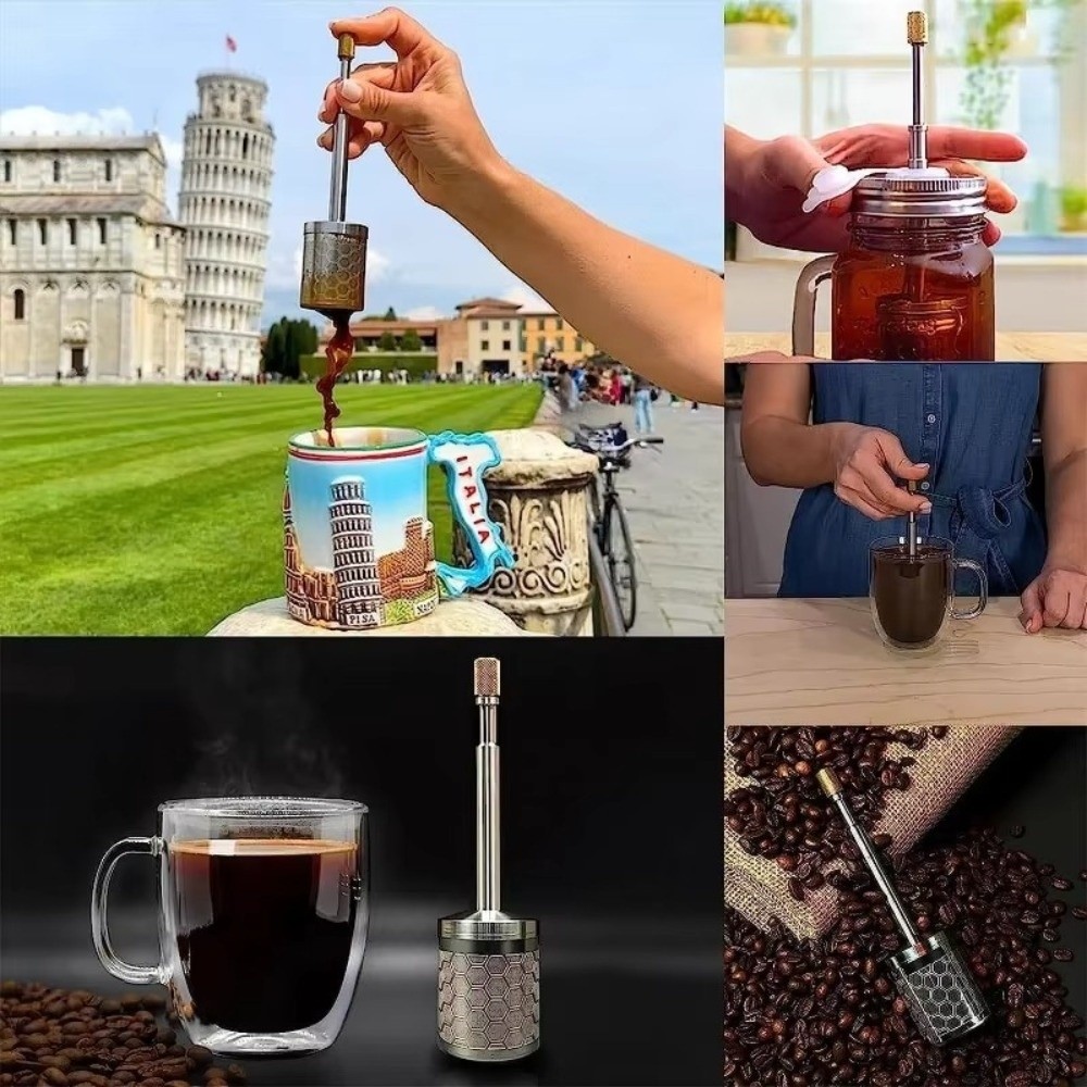Coffee Tea Press - Alat Penyaring Teh dan Kopi dengan