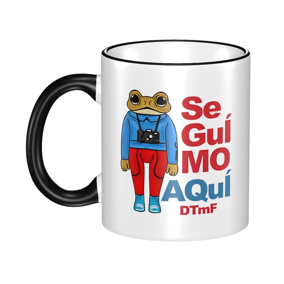 Coffee Tea Cup Foto - BURUK BUNNY Music Merch Coffee Mugs