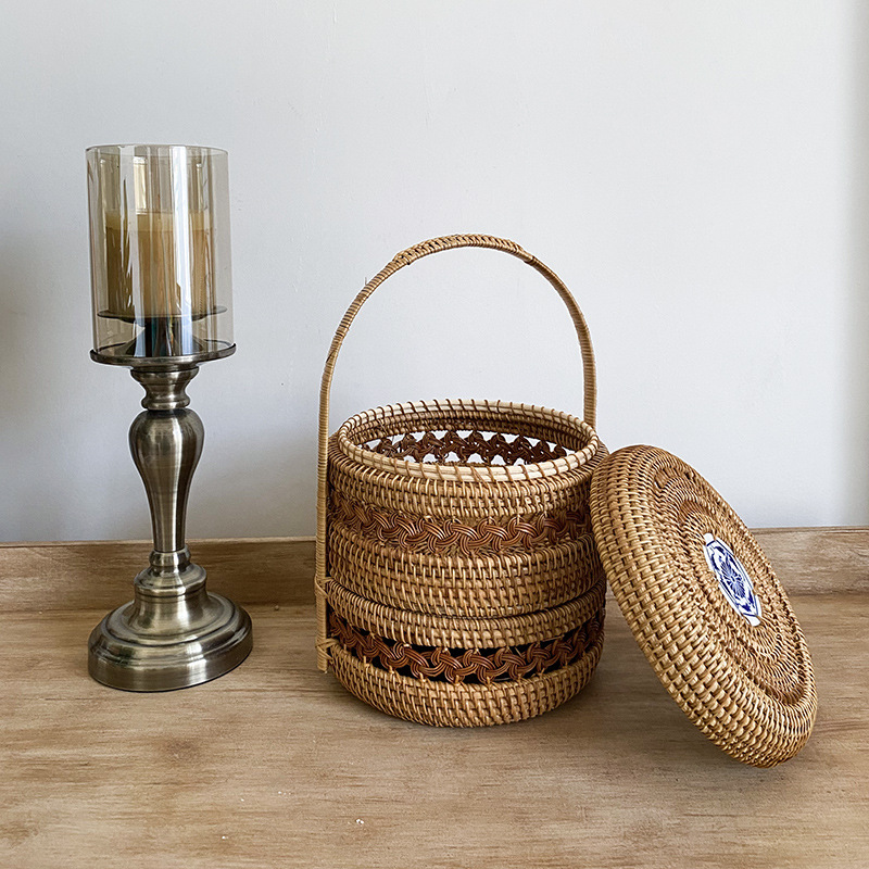 Vietnam Coffee Tea - Keranjang penyimpanan teh, cangkir teh, buah