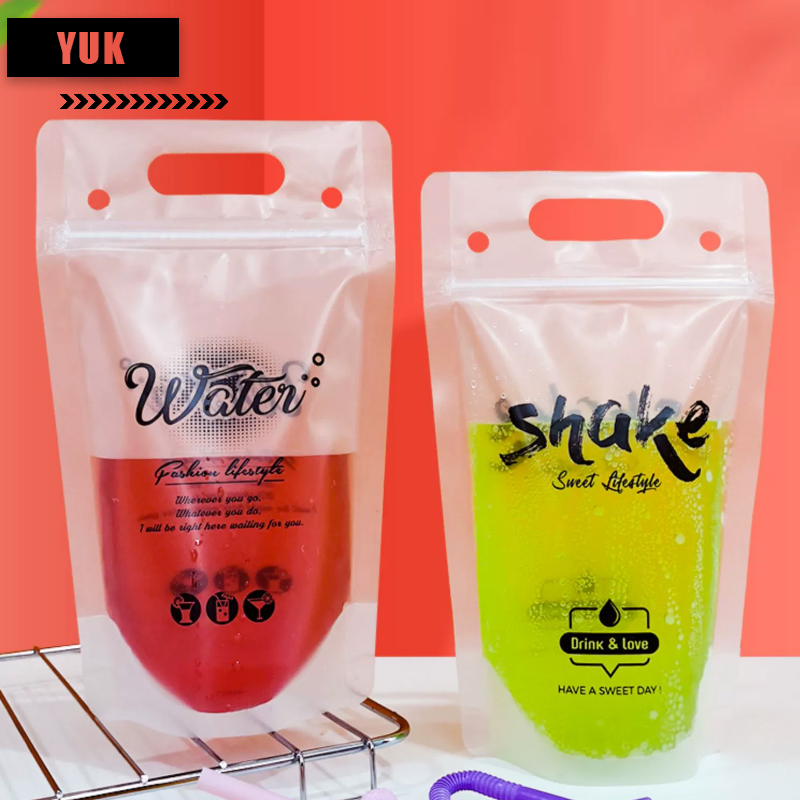 Coffee Tea Milk - Pencetakan Kustom Kantong Kemasan Minuman Transparan