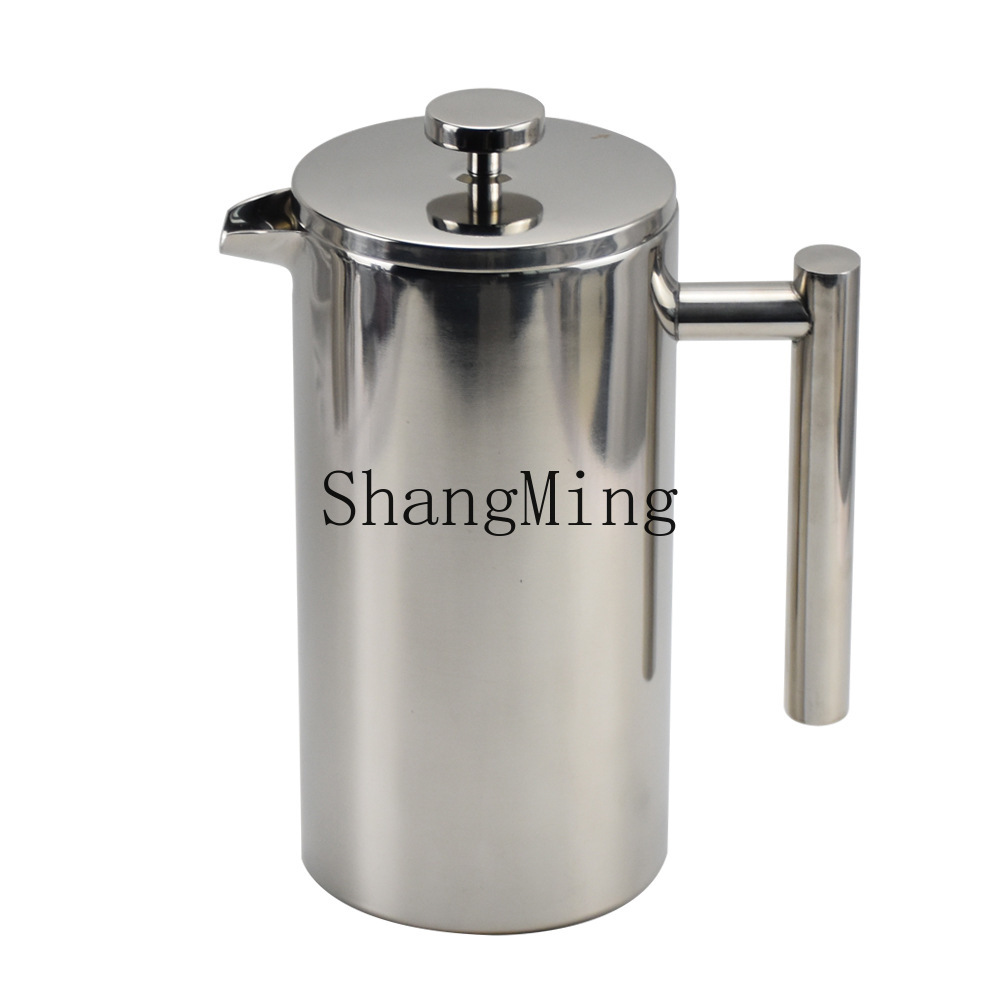 Tea Coffee Utensils - Panci kopi French press baja tahan
