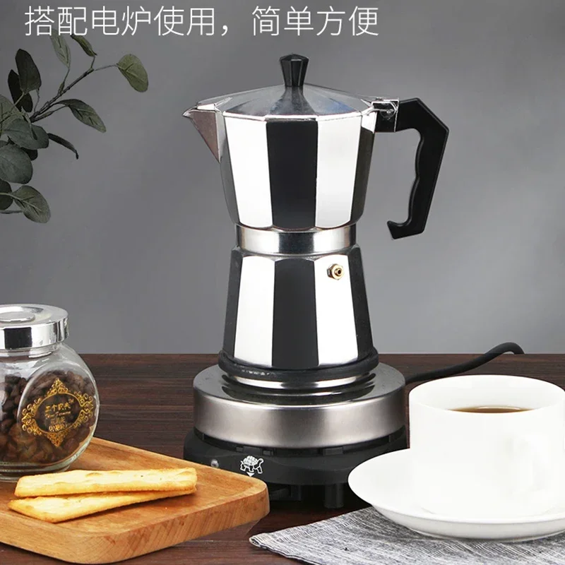 Moka Pot Stove - Aluminium Moka Pot Cocok untuk Pembuat