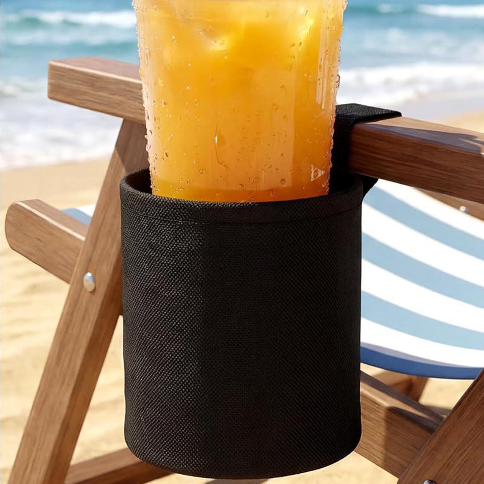 Coffee Tea Mugs - Tempat Gelas Kursi Pantai 600d Kain