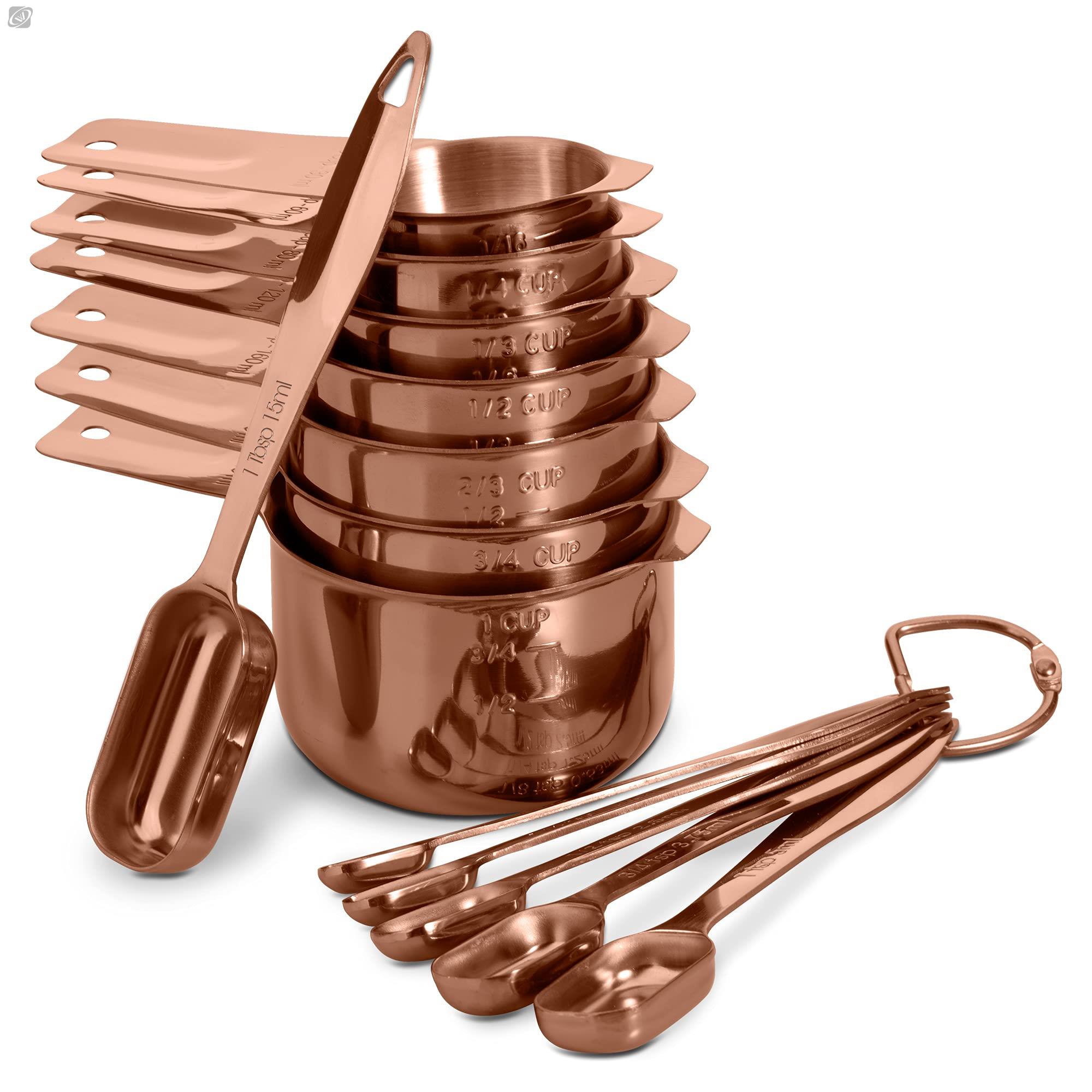 Coffee Tea Sugar Canister Set - 13 Buah Set Sendok Ukur Sendok