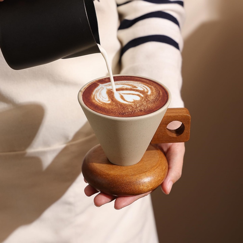Tea Coffee Utensils - Cangkir Kopi Retro Cangkir Kopi Keramik