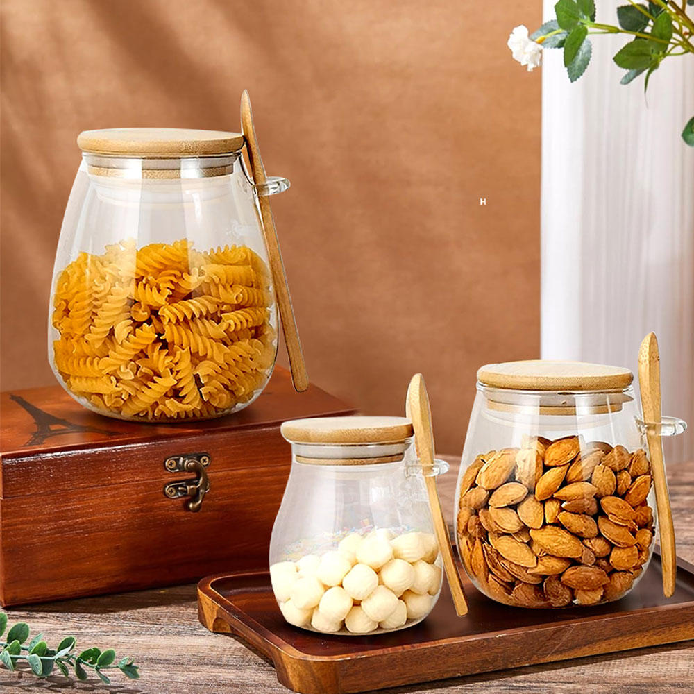 34oz gelas tertutup dengan sen - Coffee Tea Sugar Canister Set ulasan dan harga