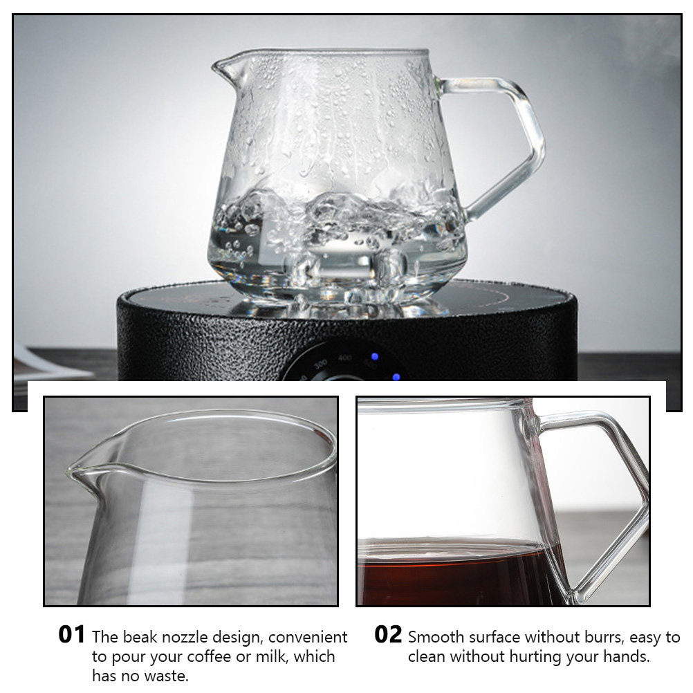 1 Buah Teko Kaca Serbaguna 650 - Tea And Coffee Kettle ulasan dan harga