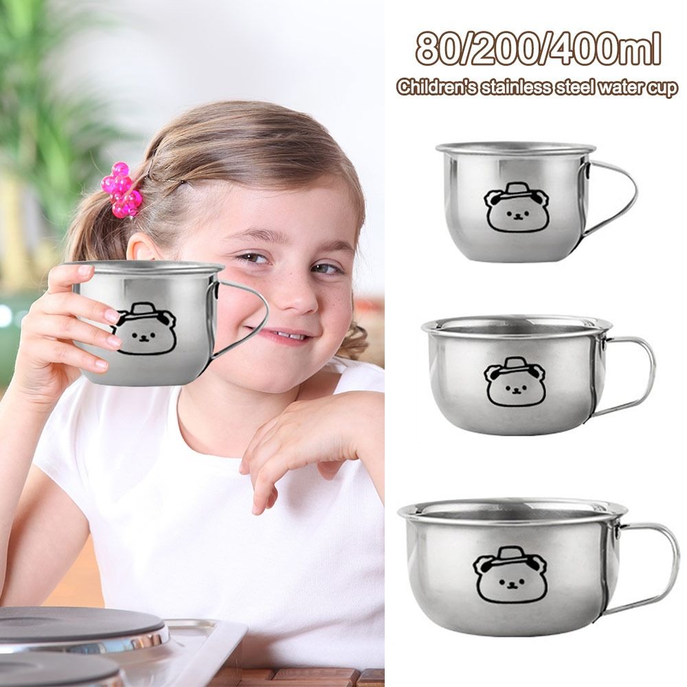Gelas Minum Anak 80/200/400ML, - Coffee Tea Milk ulasan dan harga