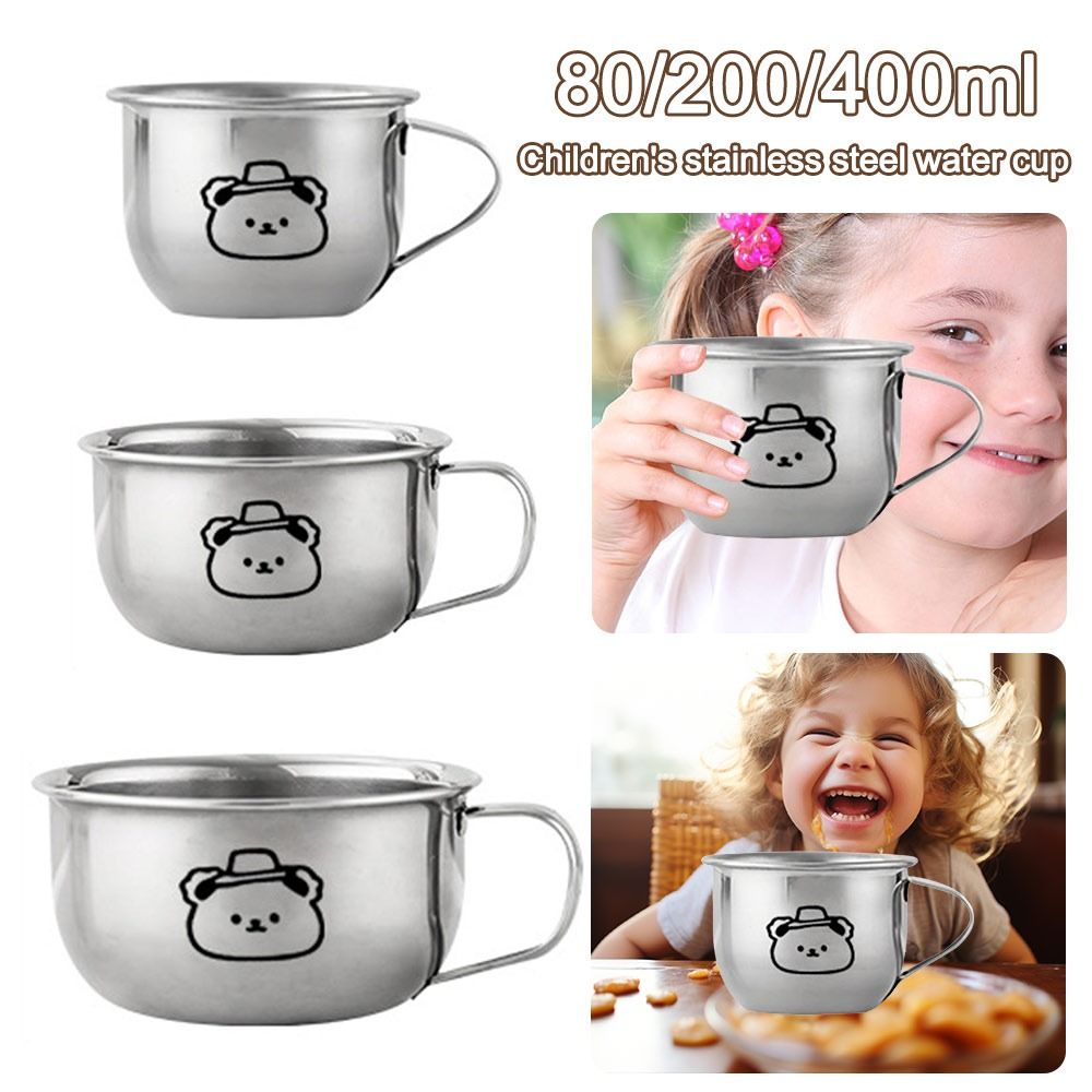 Gelas Minum Anak 80/200/400ML, - Coffee Tea Milk ulasan dan harga