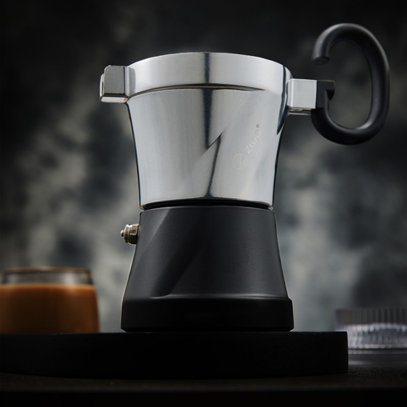 ZIGO Double Valve Moka Pot Z P - Moka Pot Stove ulasan dan harga