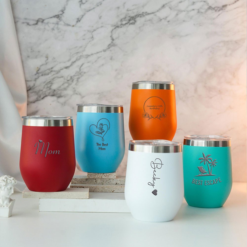 Tumbler Anggur Stainless Steel - Coffee Tea Tumbler ulasan dan harga