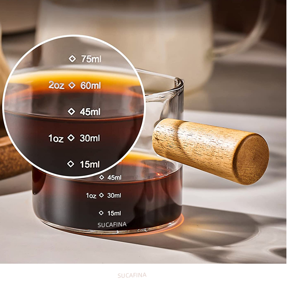 75ml Gelas Ukur Espresso Tahan - Coffee Tea Tumbler ulasan dan harga
