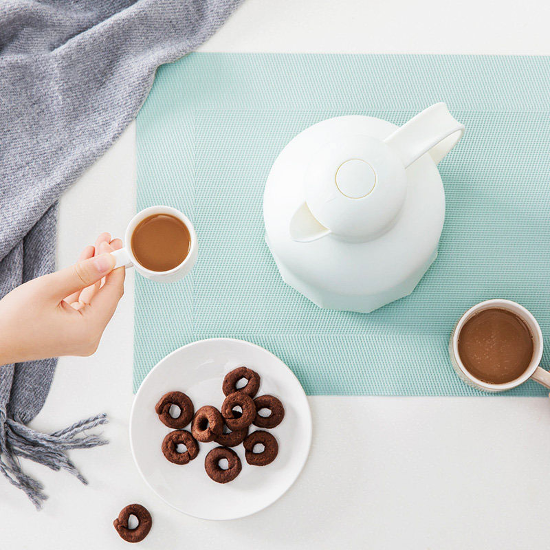 Termos Vakum Kaca Lapis Ganda  - Tea And Coffee Kettle ulasan dan harga