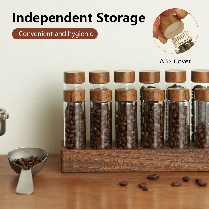 Rak Penyimpanan Biji Kopi ZIRK - Coffee Tea Beans ulasan dan harga