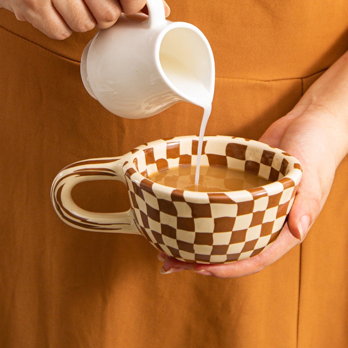 1 buah Mug Kopi Keramik dengan - Coffee & Tea - Pastry Góc Xanh ulasan dan harga