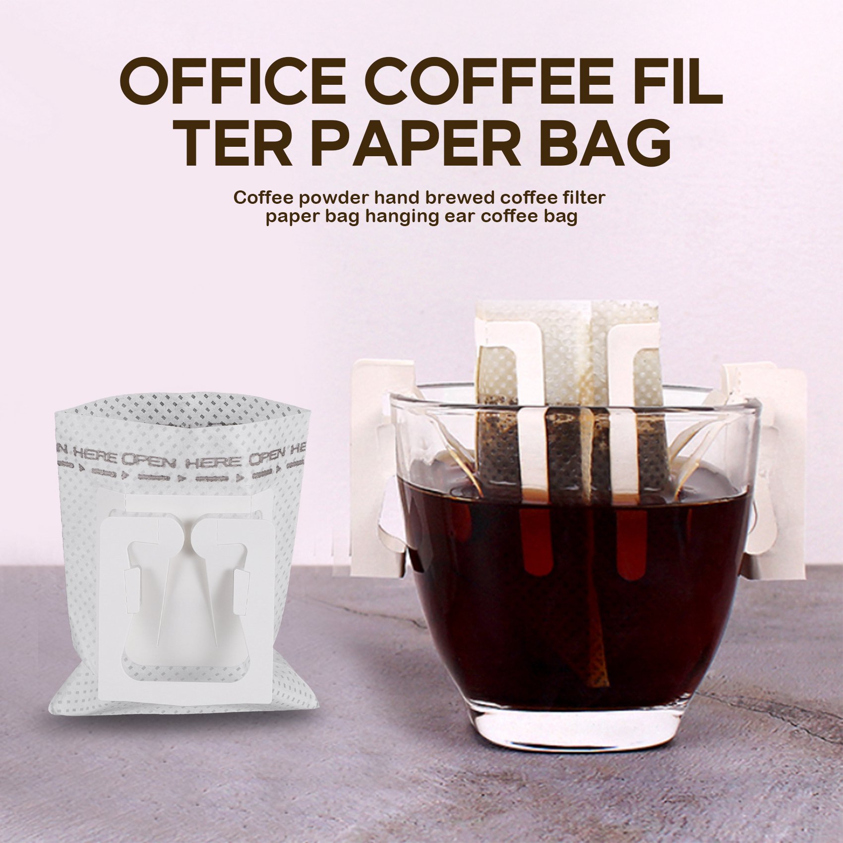 50Pcs / Paket Kantong Filter K - Coffee & Tea - Pastry Góc Xanh ulasan dan harga