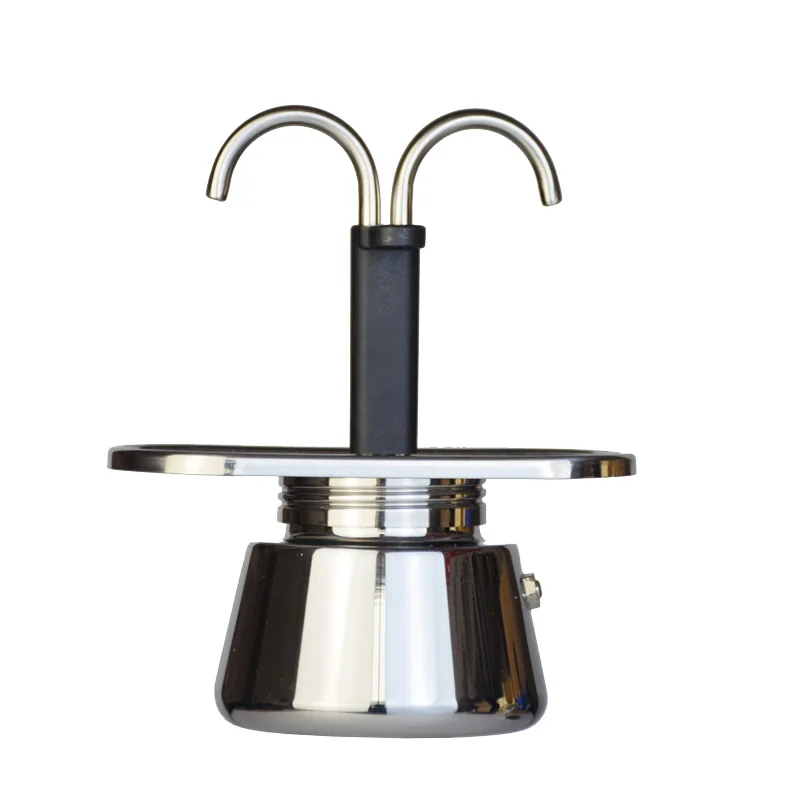 Mini Moka Pot tabung ganda 200 - Moka Pot Stove ulasan dan harga