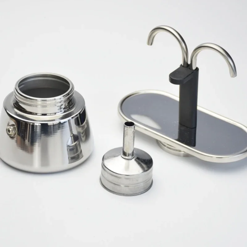 Mini Moka Pot tabung ganda 200 - Moka Pot Stove ulasan dan harga