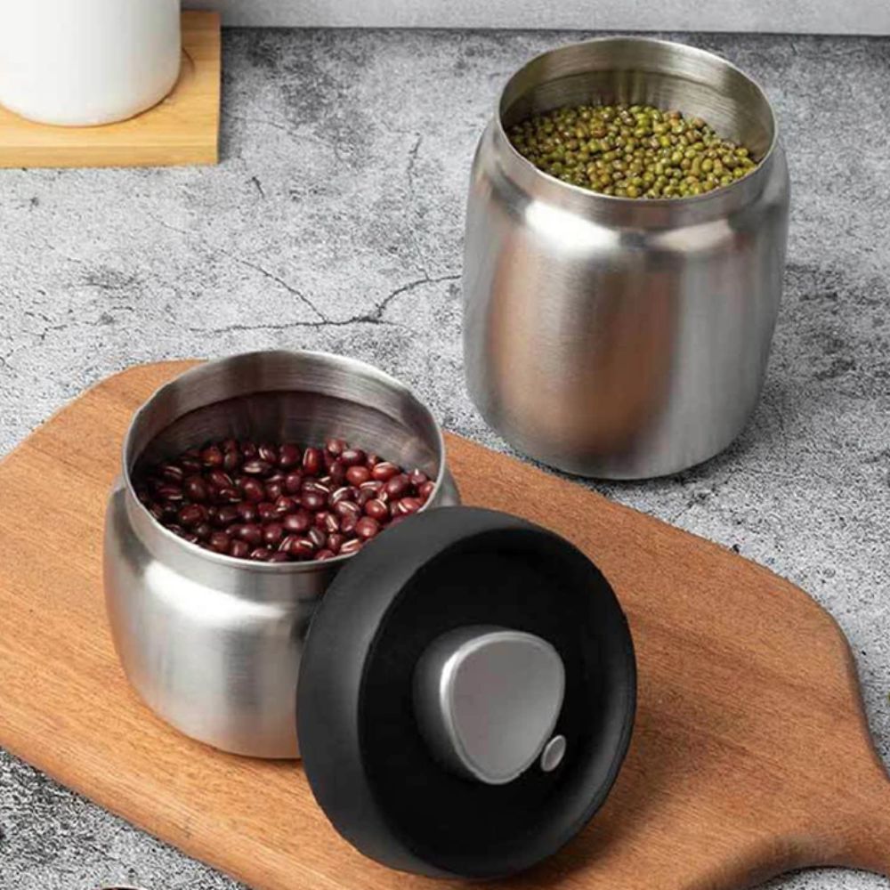 Stoples Vakum Baja Tahan Karat - Coffee Tea Exchange ulasan dan harga