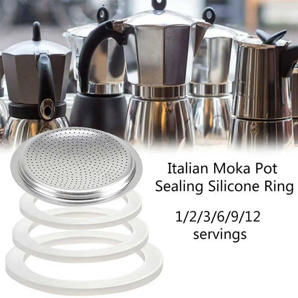 1 set Segel Gasket Karet Silik - Moka Pot Stove ulasan dan harga