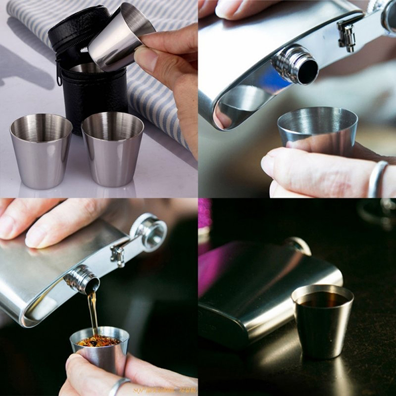 Cangkir Mini Stainless Steel,  - Coffee Tea Sugar Canister Set ulasan dan harga
