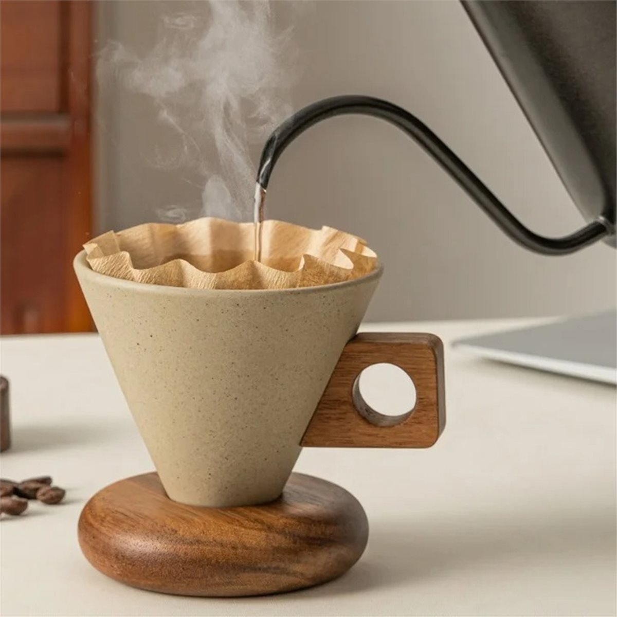 Set Cangkir Kopi Keramik & Sen - Coffee & Tea - Pastry Góc Xanh ulasan dan harga