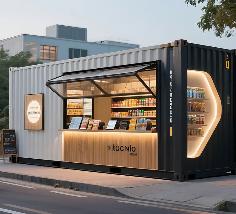 Kedai Kopi Kontainer Prefabrik - Coffee Tea Milk ulasan dan harga