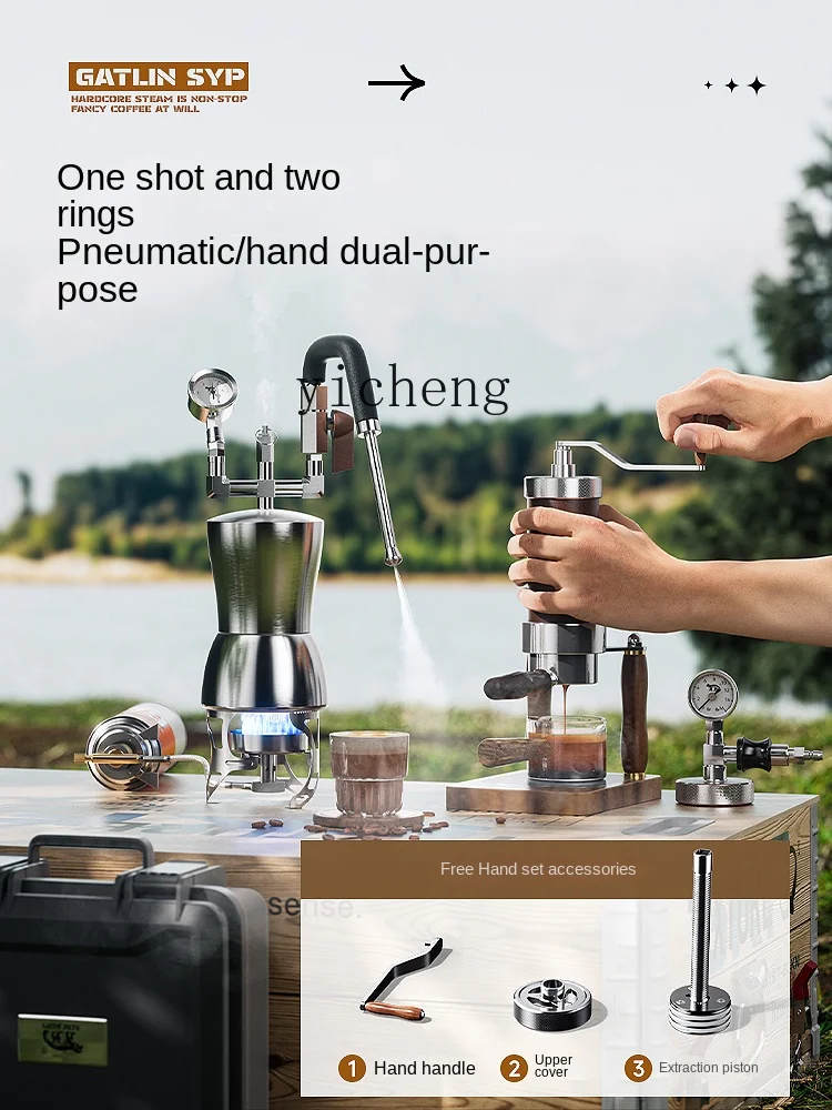 Mesin Kopi Pneumatik, Ukuran K - Coffee & Tea - Pastry Góc Xanh ulasan dan harga