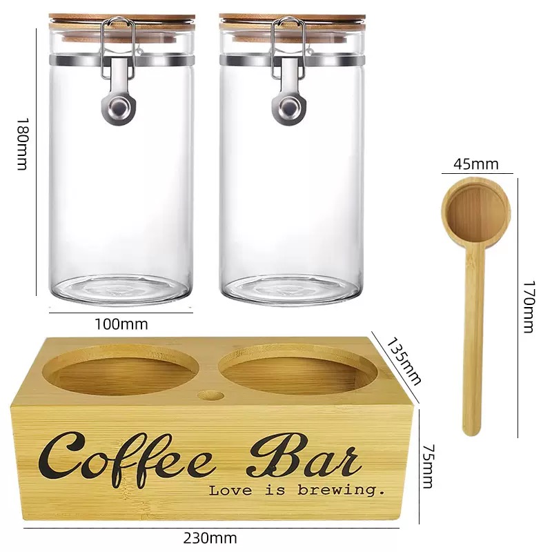 Stoples Penyimpanan Kopi 2 Bua - Coffee Tea Beans ulasan dan harga