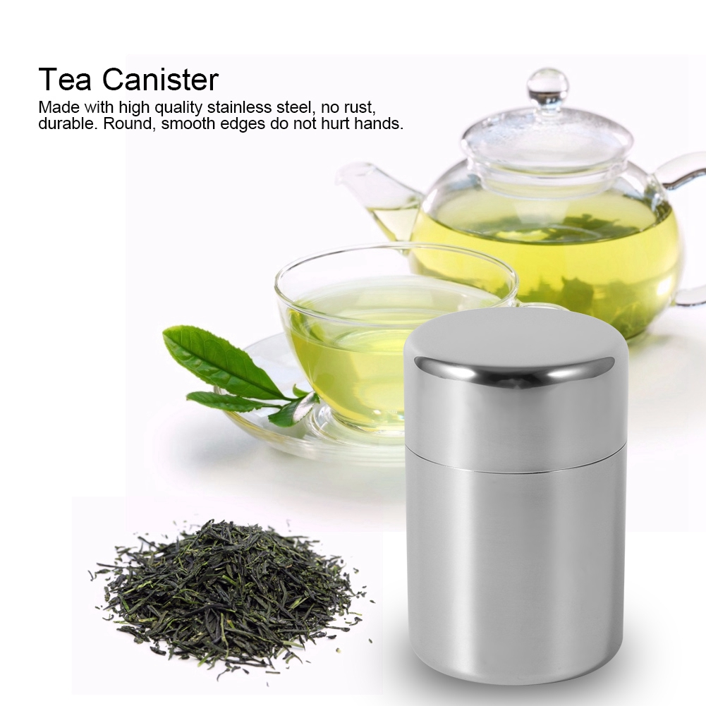 Kaleng daun teh Stainless Stee - Coffee Tea Sugar Canister Set ulasan dan harga