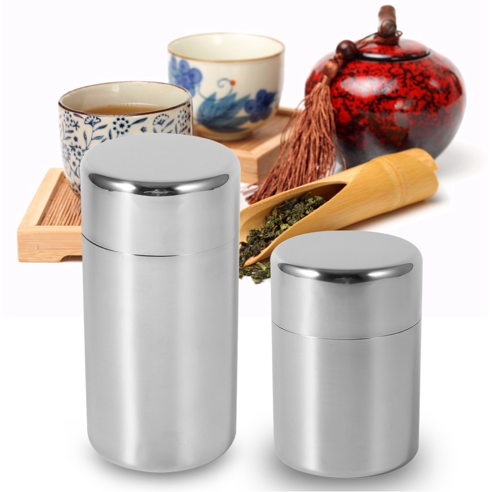 Kaleng daun teh Stainless Stee - Coffee Tea Sugar Canister Set ulasan dan harga