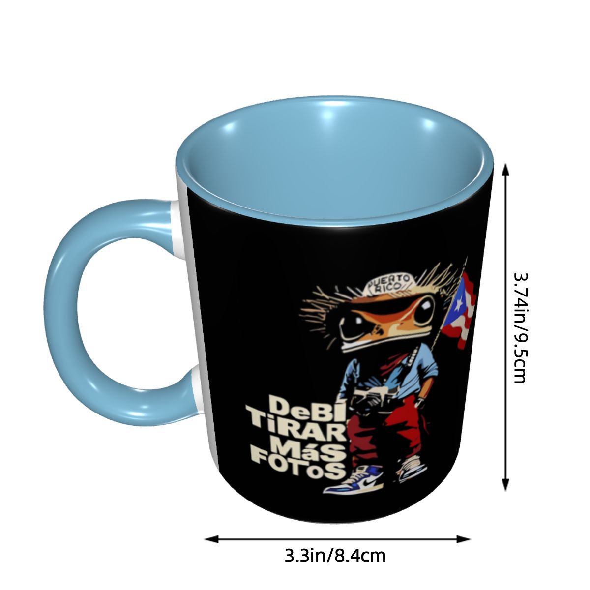 Mug Bad Bunny DTMF Debi Tirar  - Coffee Tea Cup Foto ulasan dan harga