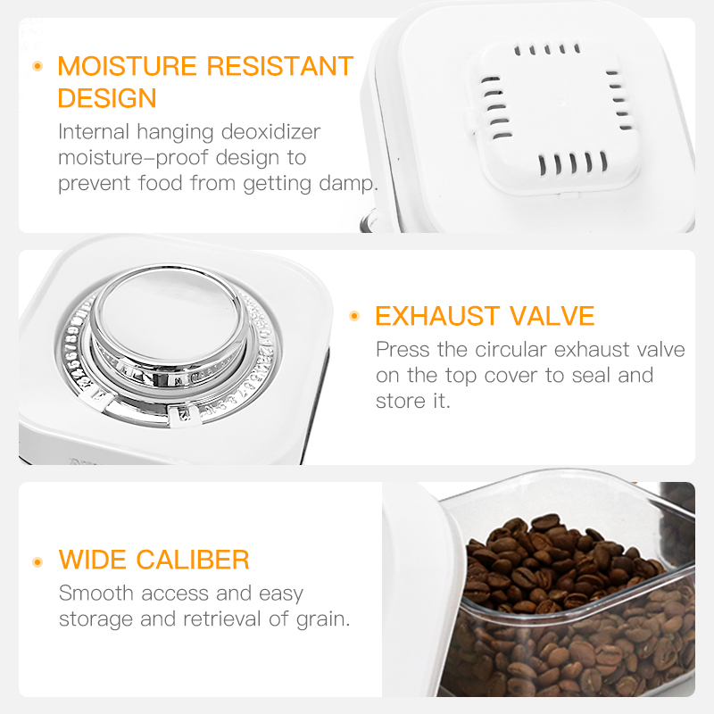 AliKisscafe Wadah Penyimpanan  - Coffee Tea Beans ulasan dan harga