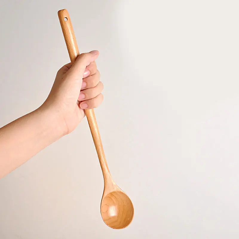 1 Buah Sendok Kayu Peralatan M - Tea Coffee Utensils ulasan dan harga