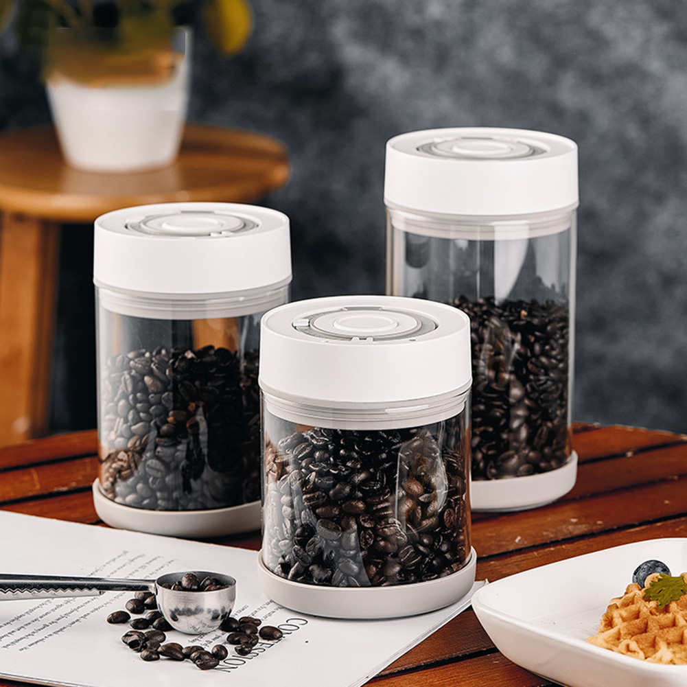 Kitchen Moisture-proof Glass C - Coffee Tea Beans ulasan dan harga