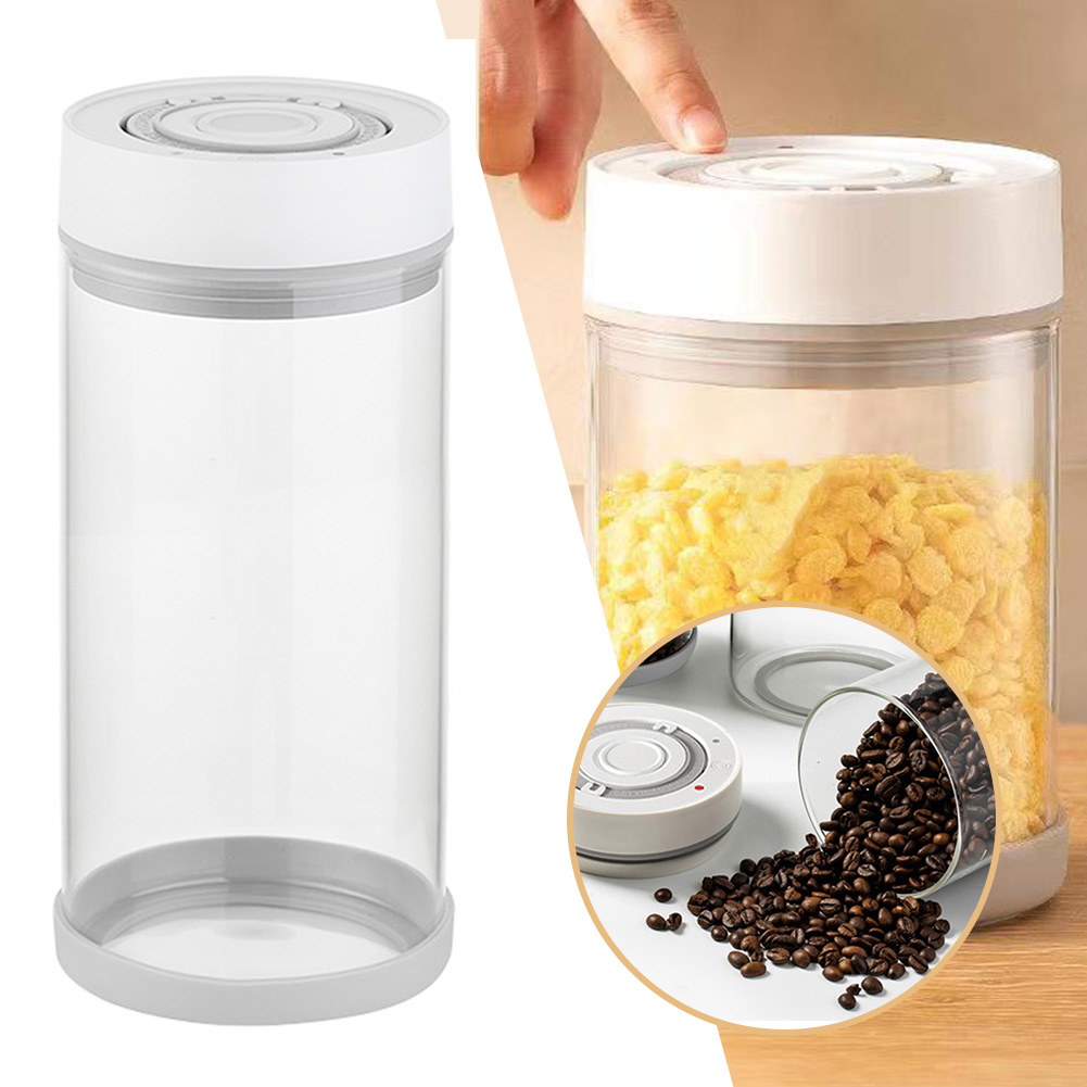 Kitchen Moisture-proof Glass C - Coffee Tea Beans ulasan dan harga