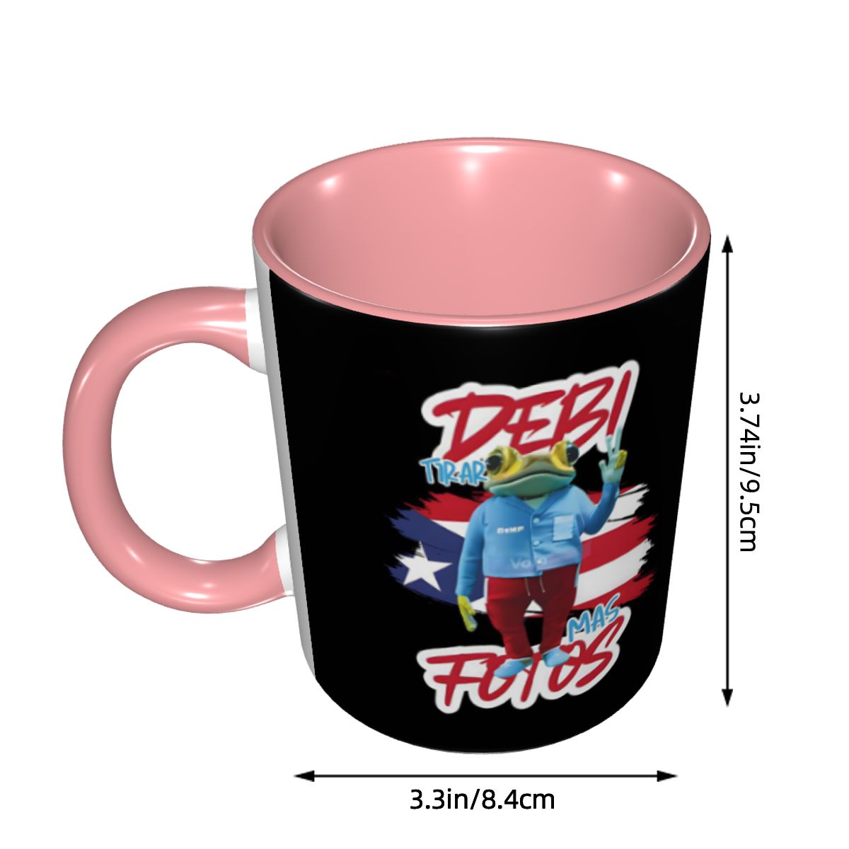 Mug Bad Bunny DTMF Debi Tirar  - Coffee Tea Cup Foto ulasan dan harga