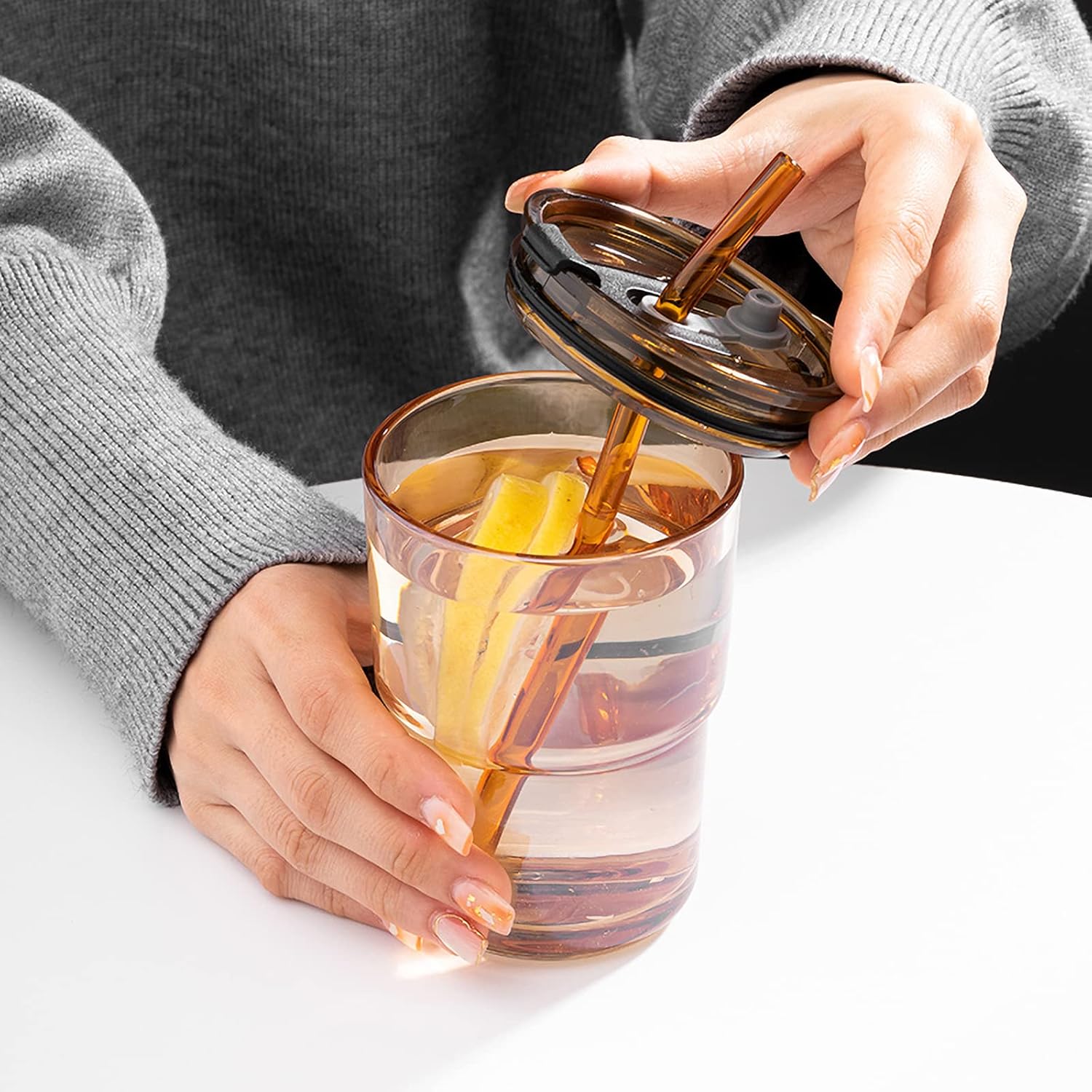 Gelas Tumbler 13oz/400ml, Cang - Coffee Tea Tumbler ulasan dan harga
