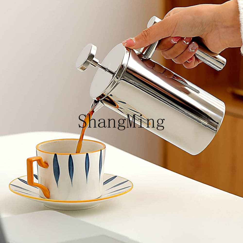Panci kopi French press baja t - Tea Coffee Utensils ulasan dan harga