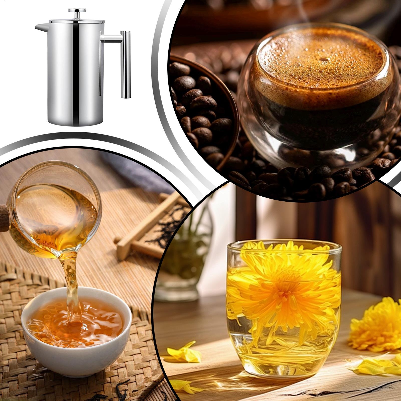 Pembuat Kopi Tekan Pot Peganga - Coffee Tea Press ulasan dan harga