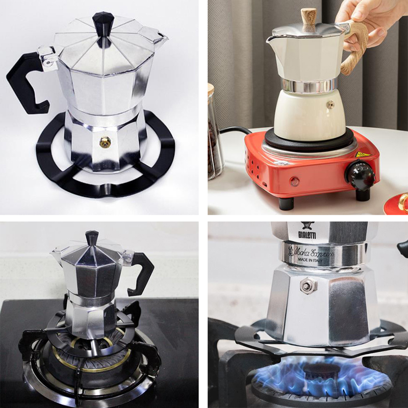 1 buah kompor Gas besi kompor  - Moka Pot Stove ulasan dan harga
