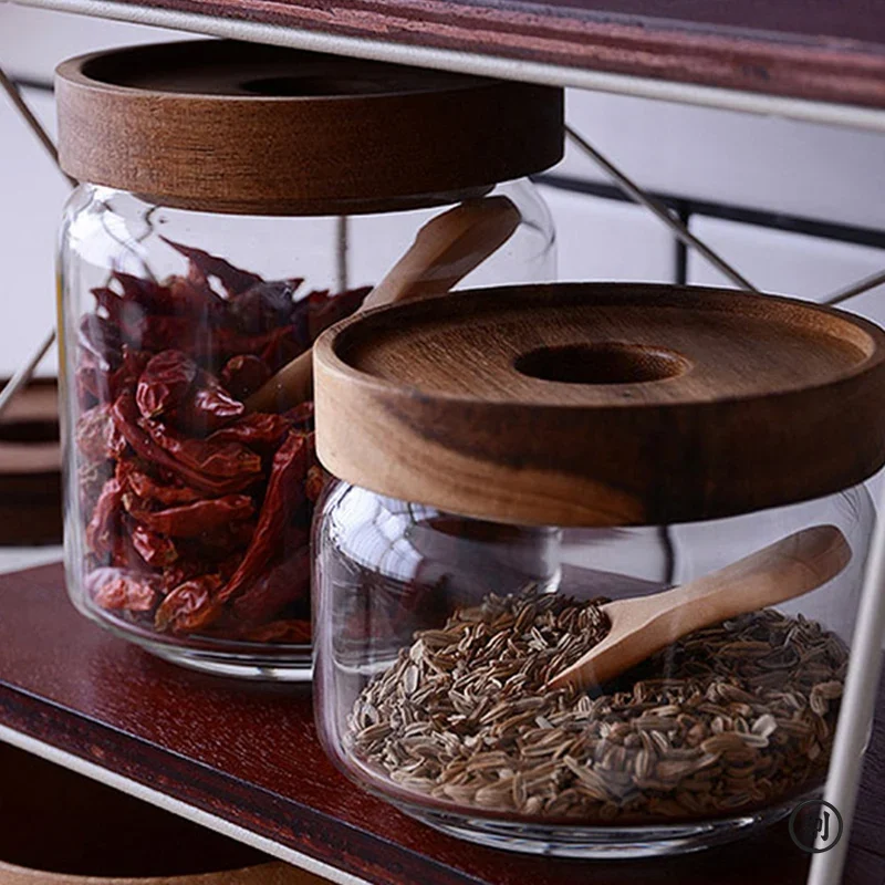 Sendok Kayu Mini untuk Anak-an - Coffee Tea Sugar Canister Set ulasan dan harga