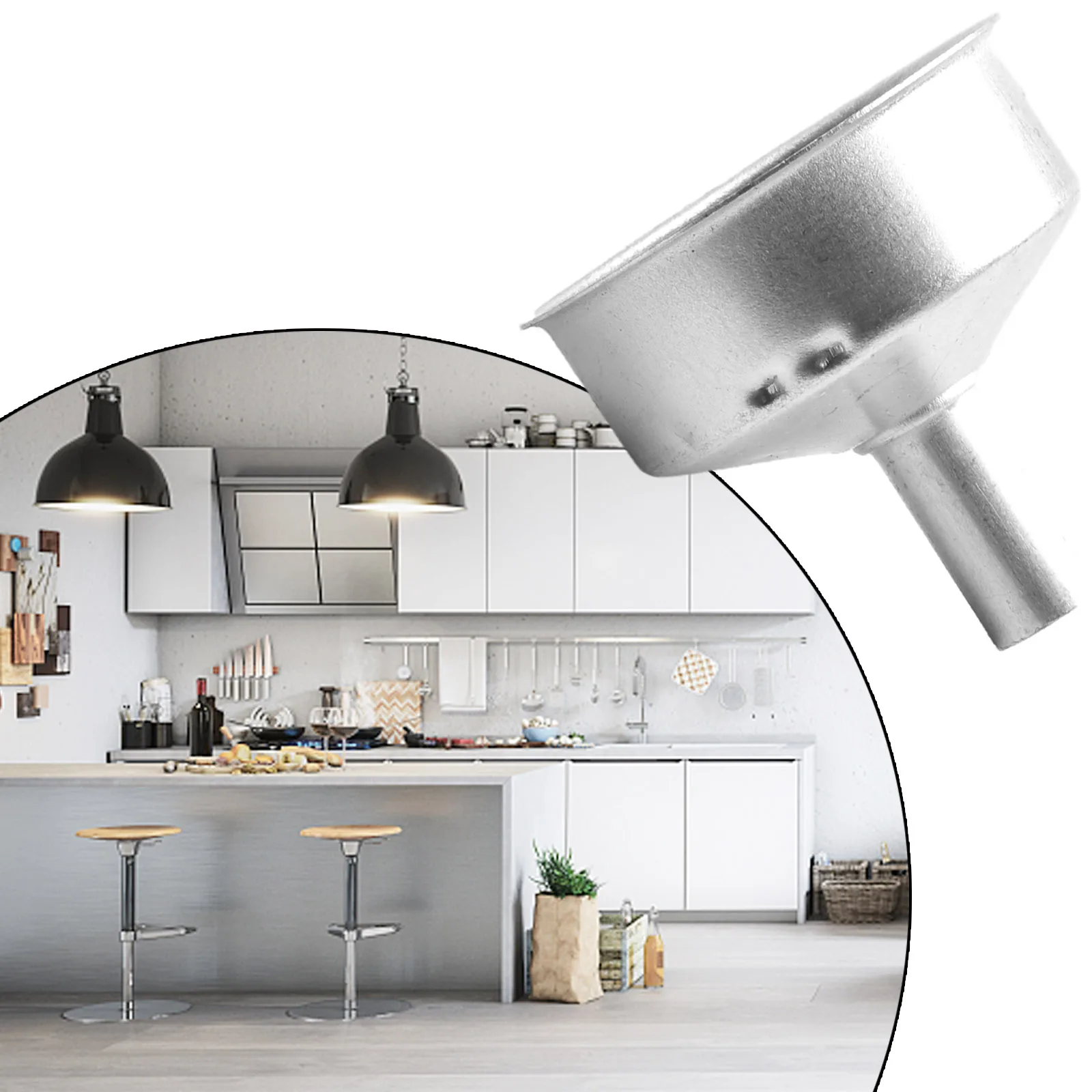 1 buah Aluminium Moka corong F - Moka Pot Stove ulasan dan harga