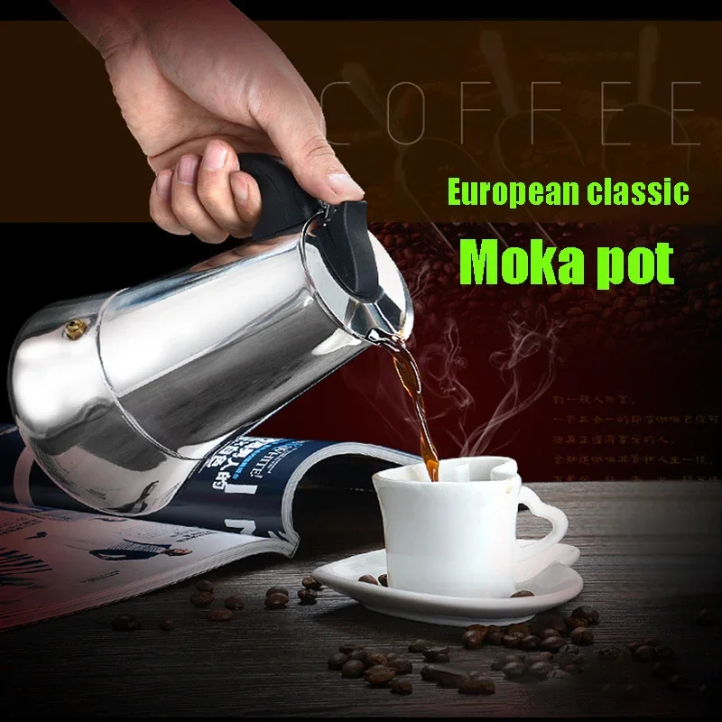 Mokka Espresso Latte perkolato - Moka Pot Stove ulasan dan harga