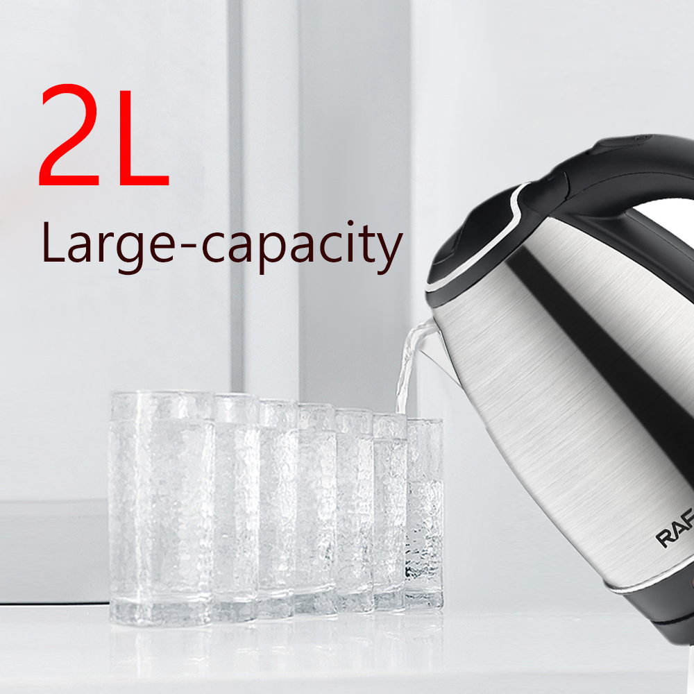 Ketel elektrik 2L, ketel Stain - Coffee Tea Exchange ulasan dan harga