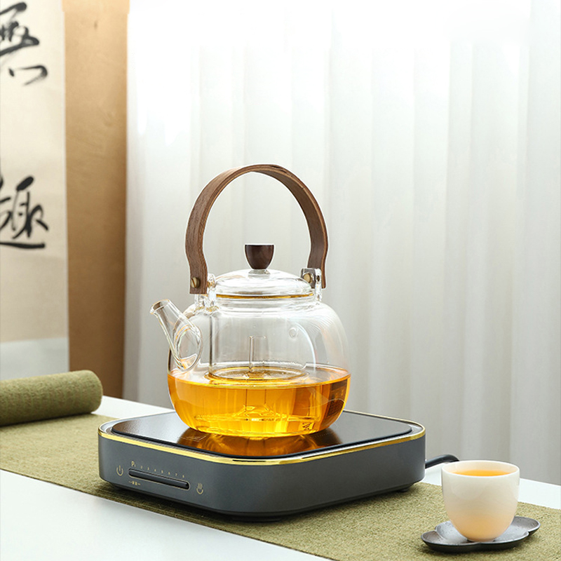 Kompor teh elektrik 1000W, kom - Moka Pot Stove ulasan dan harga