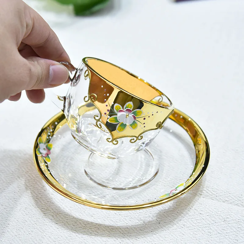 1 Buah Cangkir Kopi Bunga Enam - Tea Coffee Utensils ulasan dan harga