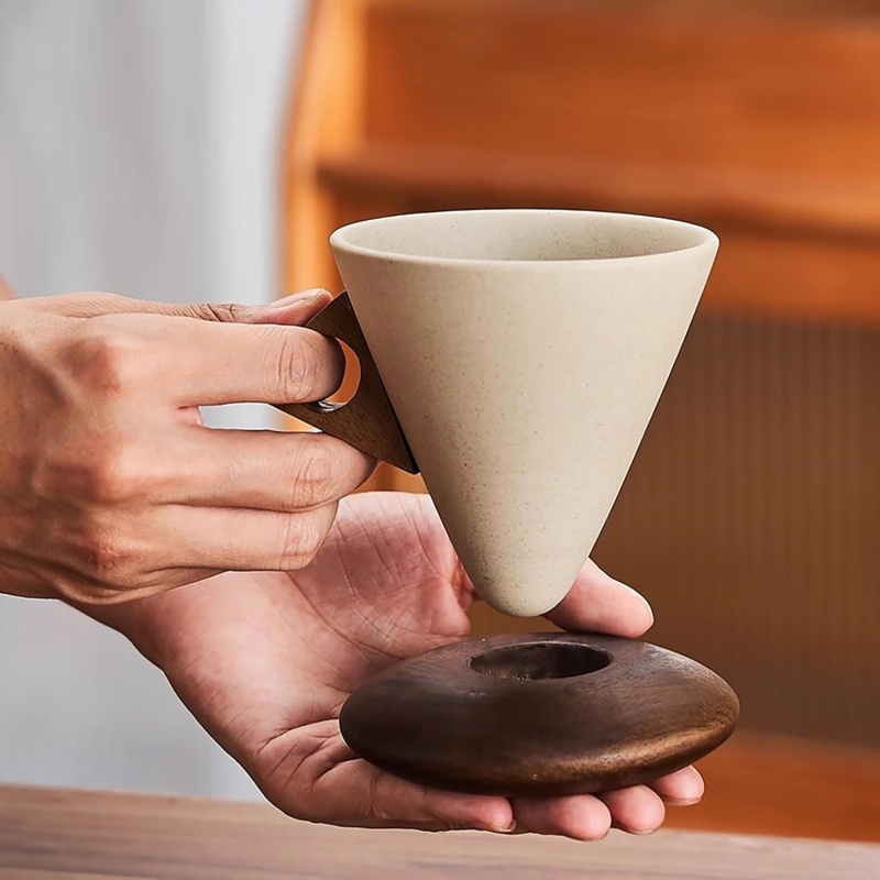 Cangkir Kopi Retro Cangkir Kop - Tea Coffee Utensils ulasan dan harga